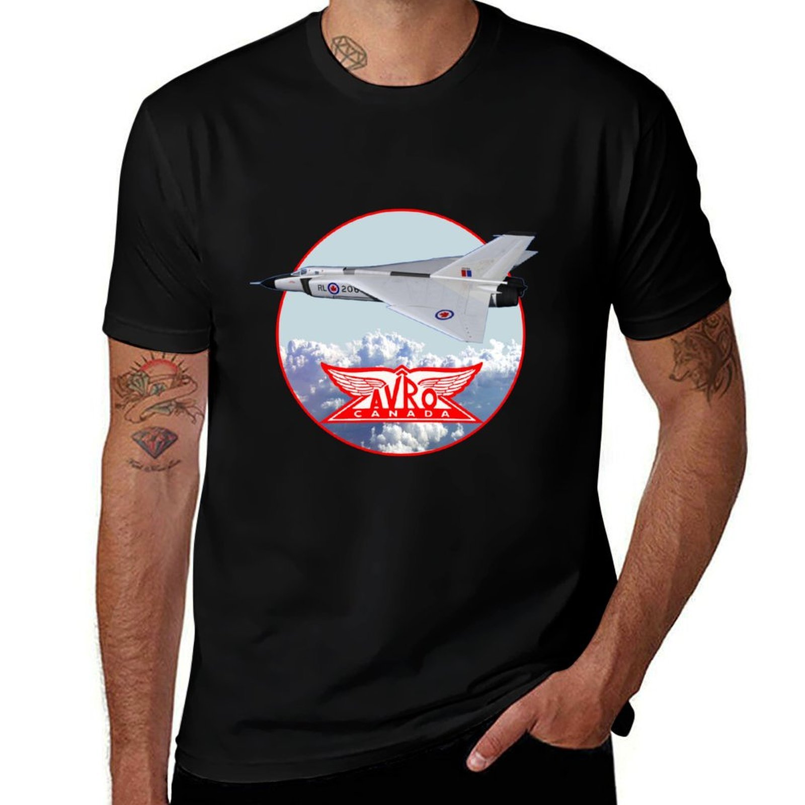 Street Fashion Canada - T-shirt Avro Arrow Avro Canada, mode