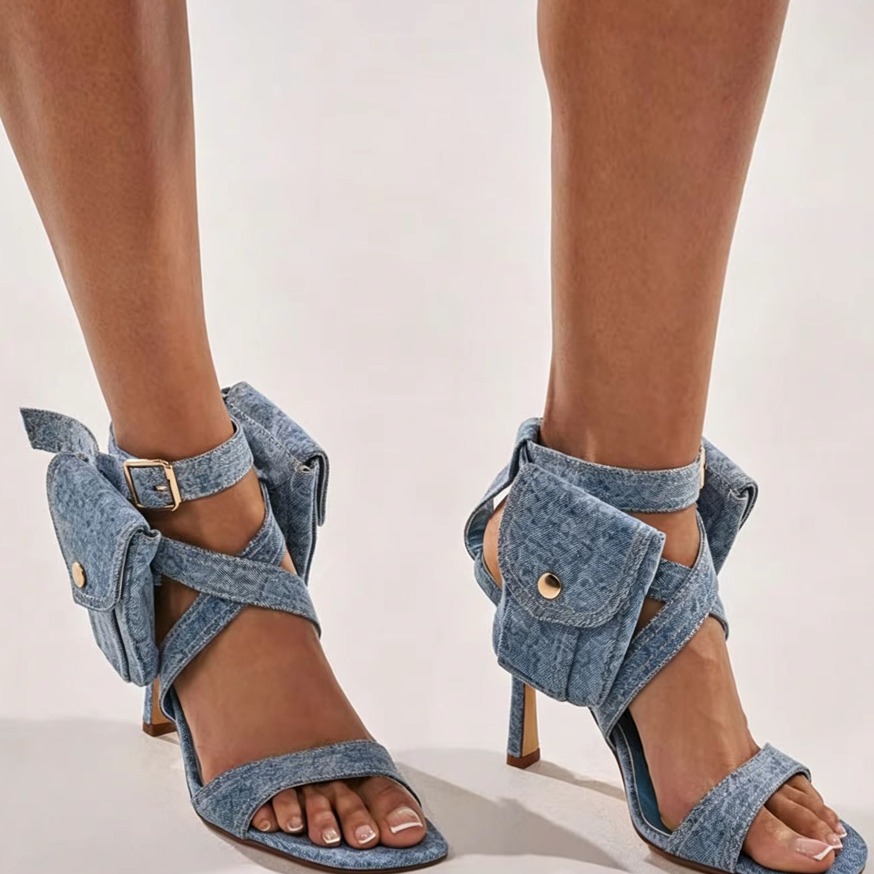 Street Fashion Y2K - Sandales à talons aiguilles sexy pour