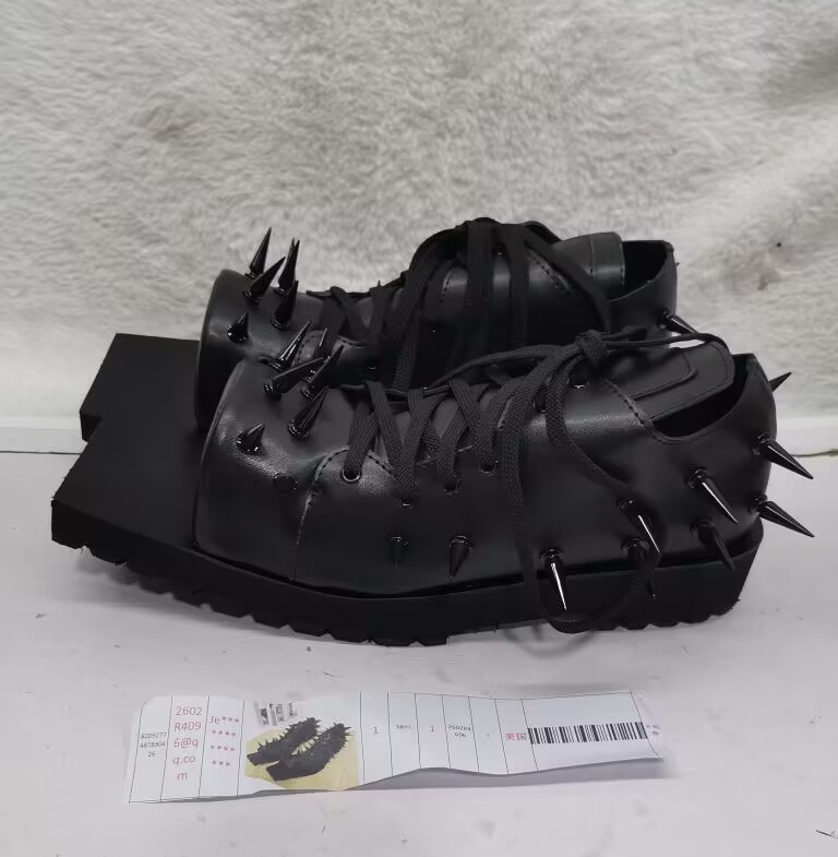Street Fashion Y2K - Bottes noires en cuir pour femmes,