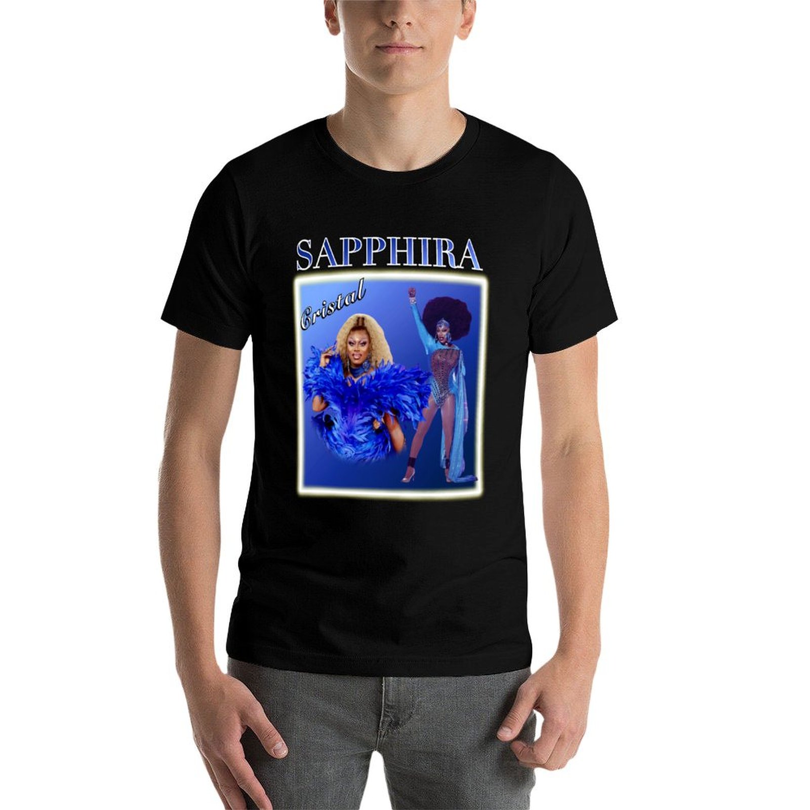 T-shirt Sapphira Cristal Drag  - Queen Street Fashion avis et prix