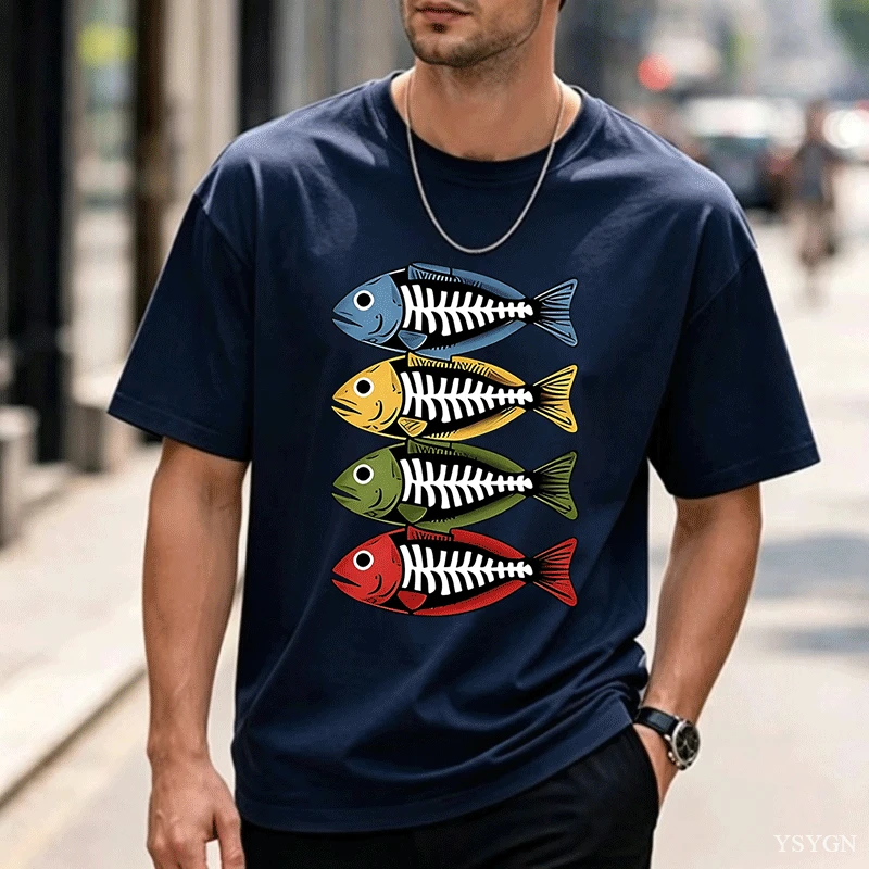 T-shirt en coton pour hommes,  - Street Fashion For Short Guys avis et prix