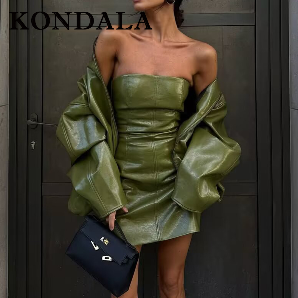 KONDALA Chic Streetwear vert P - Fashion Street Night avis et prix